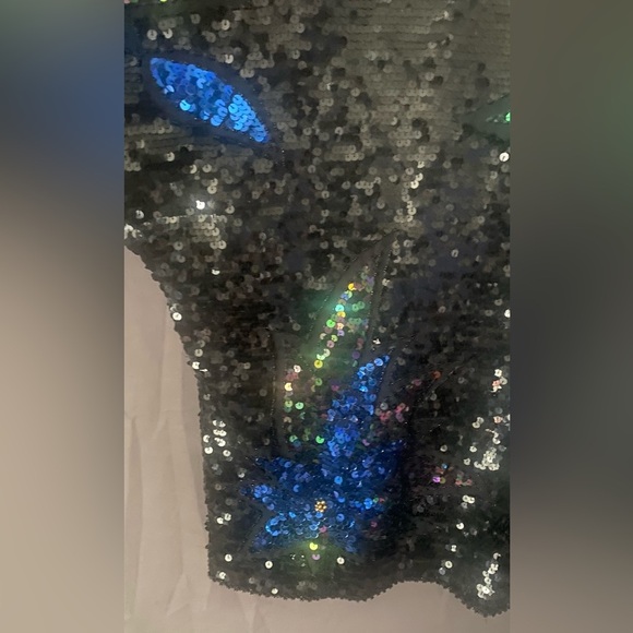 Vtg 80’s Sequin Dolman or Box top sz M / l St Eve - Picture 3 of 7